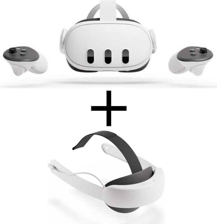 Quest 3 + Quest 3 / 3S Elite Strap with battery (512 GB)