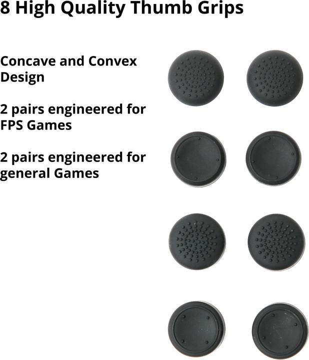 Produktbild Deltalabs Thumb Grips (PS5)
