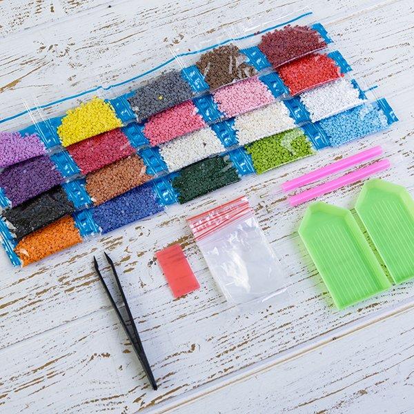 Image du produit Craft Buddy Recharge Crystal Art avec pierres de cristal mates