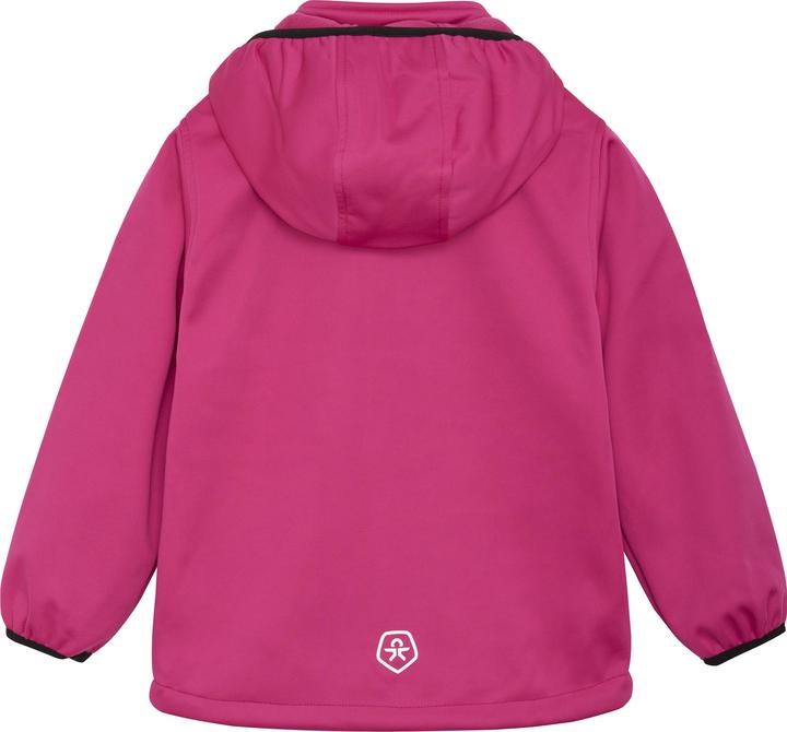 Actual product image Color Kids Softshell W. Fleece Festival Fuchsia (140)