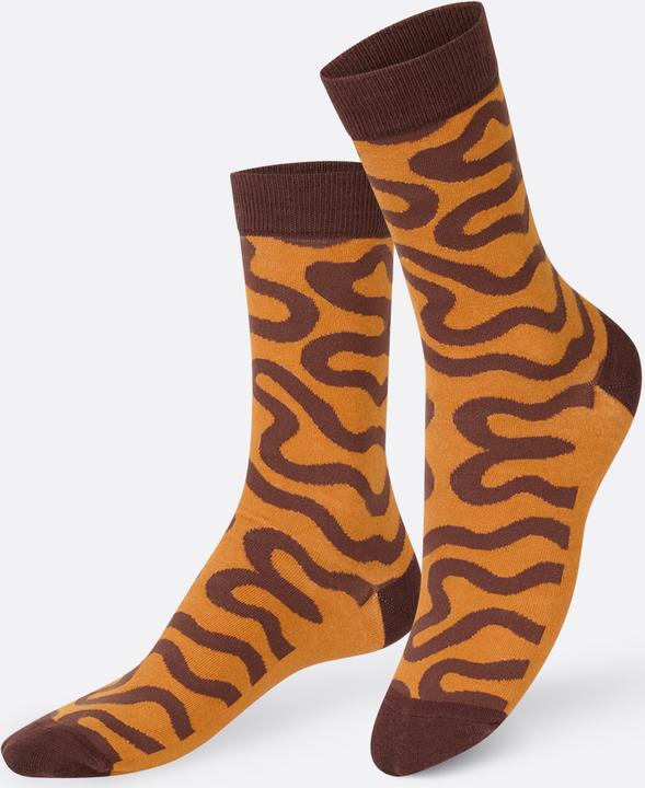 Eat My Socks Socks, Éclair au chocolat, 1 Paar Motivsocken (One Size)