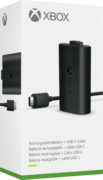 Actual product image Microsoft Xbox Play & Charge Kit (USB-C) (Xbox Series X, Xbox One X, Xbox One S, Xbox Series S)