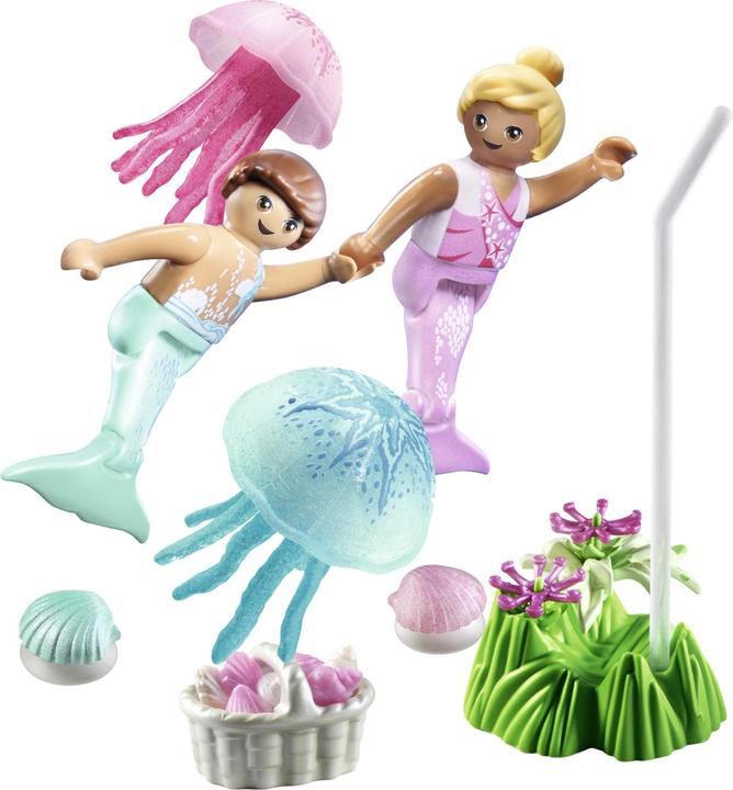 Actual product image Playmobil Mermaid children with jellyfish (71504, Playmobil Princess Magic)