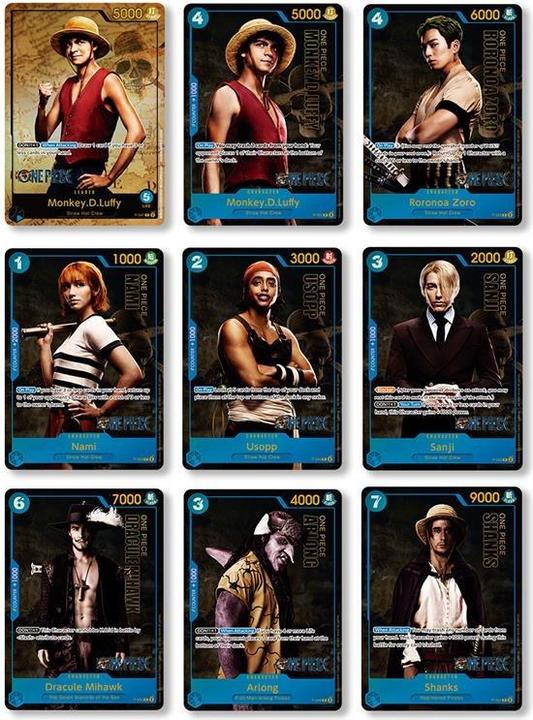 Immagine prodotto Bandai Collezione di carte premium - Edizione live action - Gioco di carte di One Piece - IT (Inglese, Pacchetto Booster)
