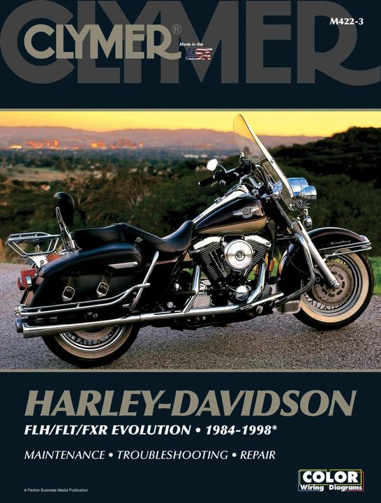 Produktbild Harley-Davidson Road King, Electra, Tour Glide, Low Rider Motorcycle (1984-1998) Clymer Repair (Englisch, Haynes Publishing, 2005)