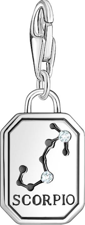 Produktbild Thomas Sabo Charm-Anhänger Sternzeichen Skorpion mit Steinen Silber (925er Silber)