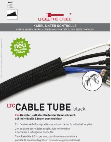 Image du produit Label-the-cable Organisateur de câbles Blanc 1 pièce (LTC 5120) (Gaines pour câbles, 200 cm)