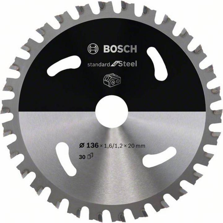 Produktbild Bosch Professional Zubehör PRO Steel cordless Kreissägeblatt, 136 x 1,6 x 20 mm
