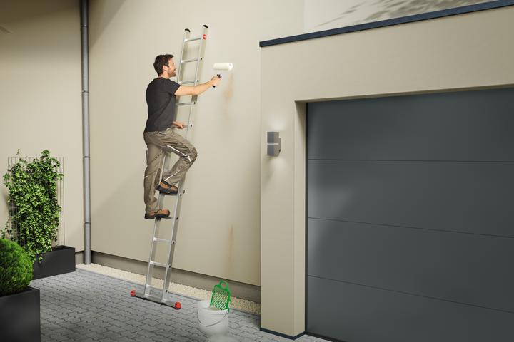 Produktbild Hailo S60 ProfiStep uno, Aluminium-Anlegeleiter, 12 Sprossen (Anlegeleiter, 80 cm)
