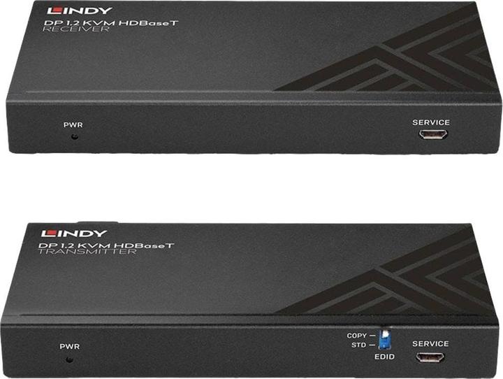 Actual product image Lindy 150m Cat.6 Displayport &USB KVM HDBaseT Ext IR/RS232