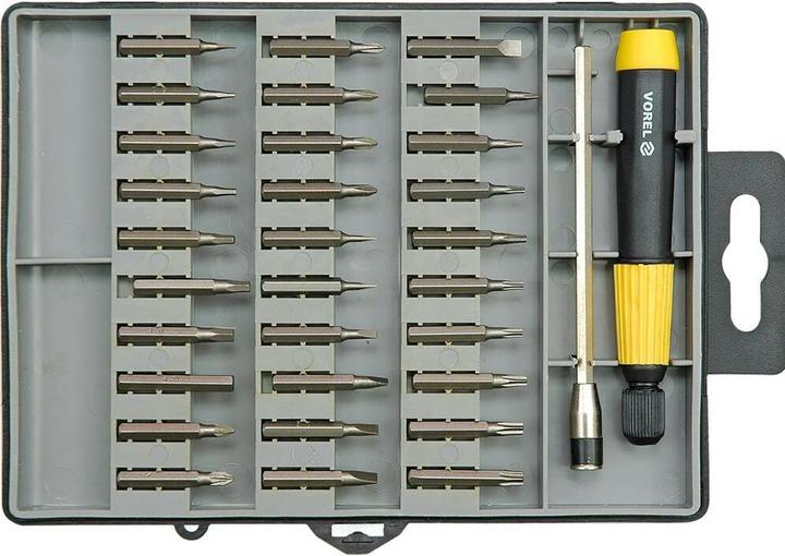 Toya Tournevis horloger + embouts 32 pièces