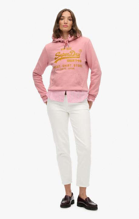 Actual product image Superdry Embellished Vl Relaxed Hood (XS)