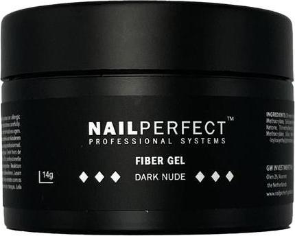 Immagine prodotto Nail Perfect NailPerfect Fibre Gel Nude Scuro 14g (Nudo scuro)