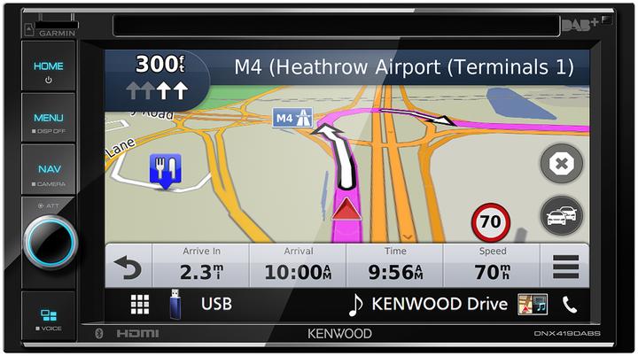 Actual product image Kenwood DNX-419DABS (Apple Carplay)