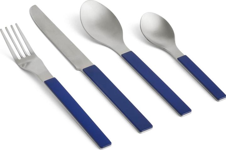 HAY MVS Cutlery 4 pc - Dark blue (4 Piece, Cutlery set)