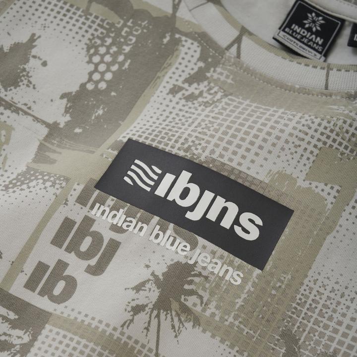 Actual product image Indian Blue Jeans T-Shirt Dawn (164)
