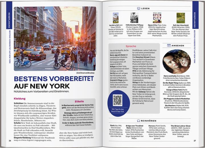 Produktbild Reiseführer New York (Deutsch, John Garry, Brian Healy, Meena Thiruvengadam, Teddy Minford, Caroline Trefler, 2024)