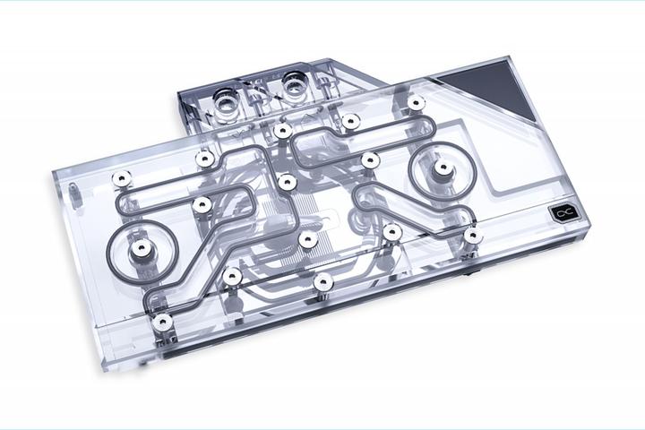 Actual product image Alphacool Ice Block Aurora Acrylic GPX-N RTX 3090/3080