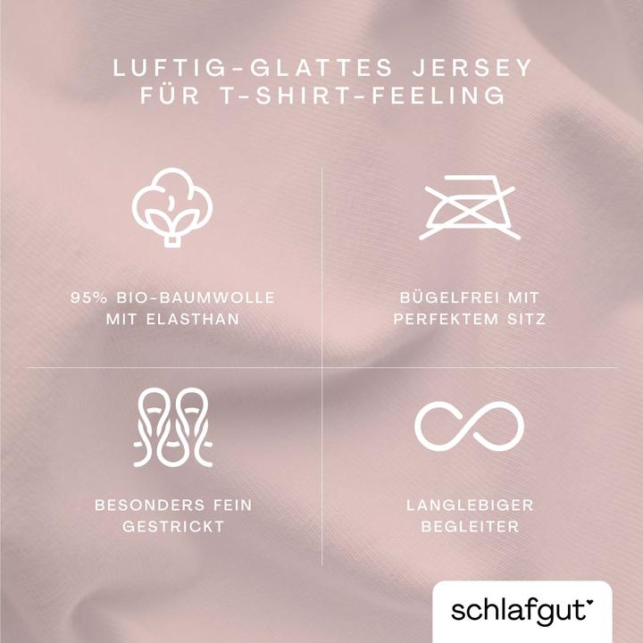 Actual product image schlafgut Knitted Jersey (Duvet cover, 140 x 200 cm)