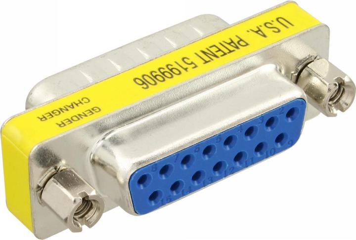 Produktbild InLine Mini-Gender-Changer (SFTP, CAT6, 0.09 m)