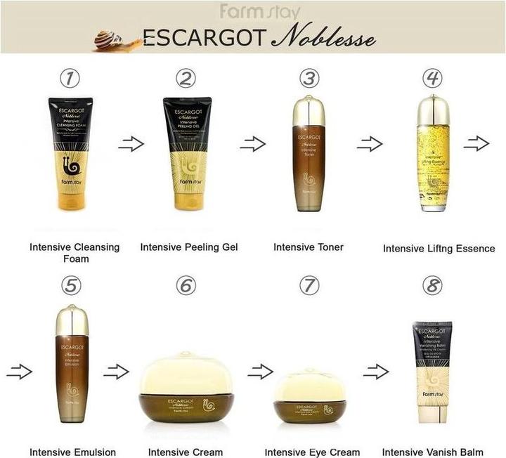 Produktbild Farm Stay Escargot Noblesse Intensive Cleansing Foam (Cleansing Balms, 180 ml)