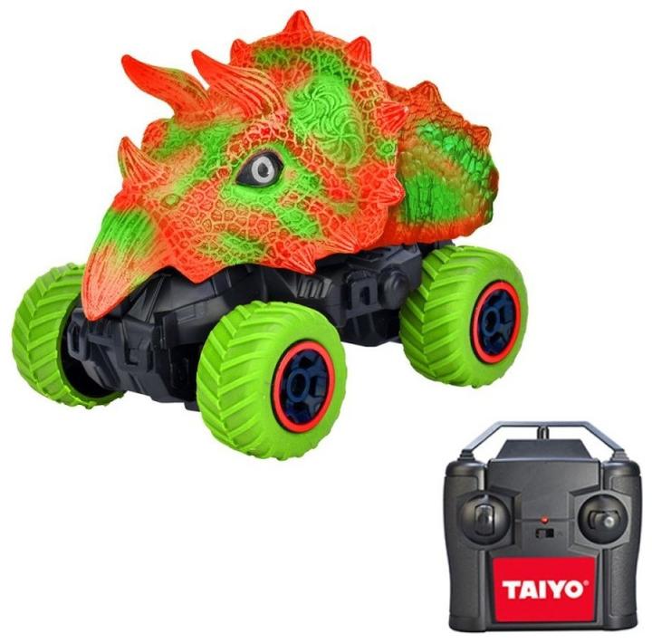 Produktbild Taiyo 400020Α Τηλεκατευθυνόμενο Όχημα Mini Dino Rhino - Green 1:40 για 6+ Ετών
