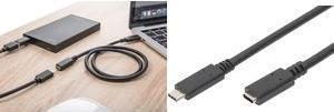 Actual product image Digitus USB C – USB C (2 m, USB 2.0, 15 W)