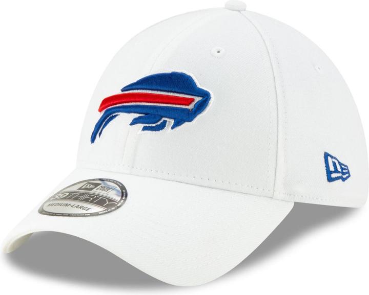 New Era 39Thirty Stretch Cap - NFL Buffalo Bills weiss - L/XL (L)