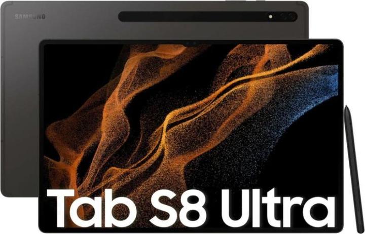 Produktbild Samsung Galaxy Tab S8 Ultra (nur WLAN, 14.60", 128 GB, Graphite)