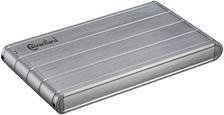Actual product image Connectland Boitier external compatible USB 2.0 - 2"1/2 IDE + S-ATA (Argent) (2.5")