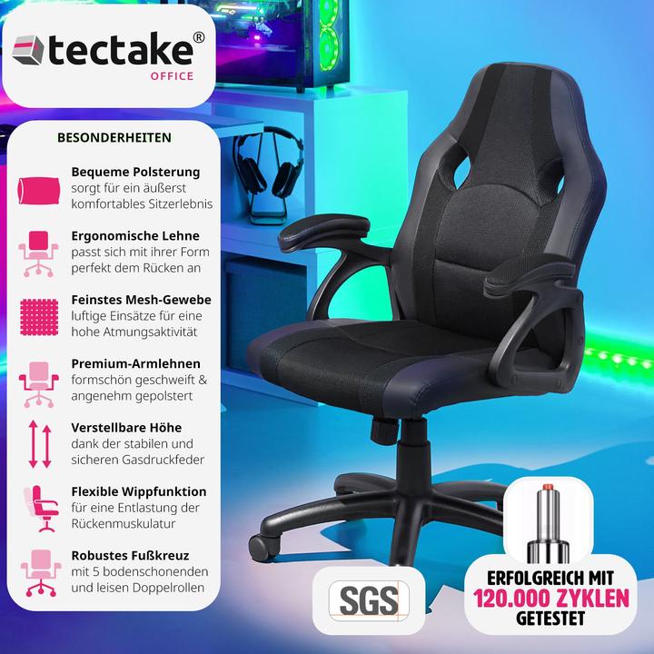 Actual product image tectake Office Chair Benny