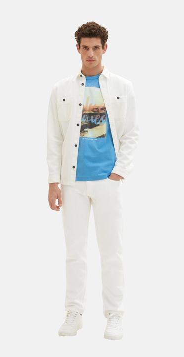 Actual product image Tom Tailor T-Shirt Kurzarmshirt mit Rundhalsausschnitt und Foto-Print (XXL)