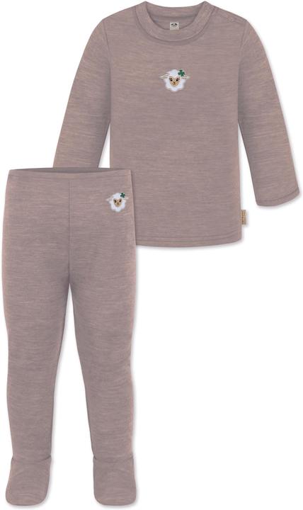 Immagine prodotto Normani Set maglia e pantaloni da bambino in lana merino - 9573 (92)