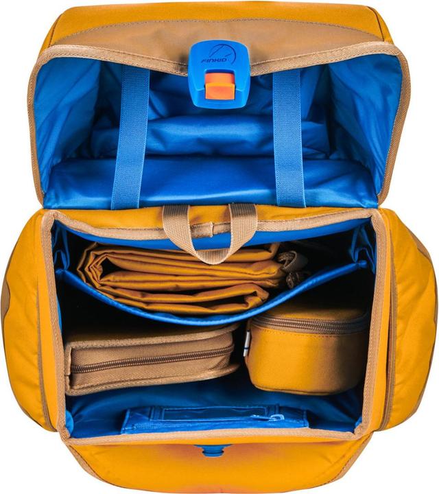 Produktbild finkid BUDDY CLASSIC 4tlg. Schulranzenset golden yellow/cinnamon (20 l)