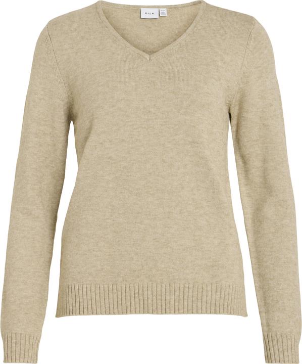 Vila V-Ausschnitt- Strickpullover