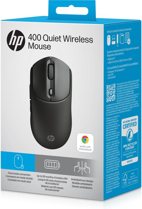 Produktbild HP 400 Leise Wireless-Maus (Kabellos)