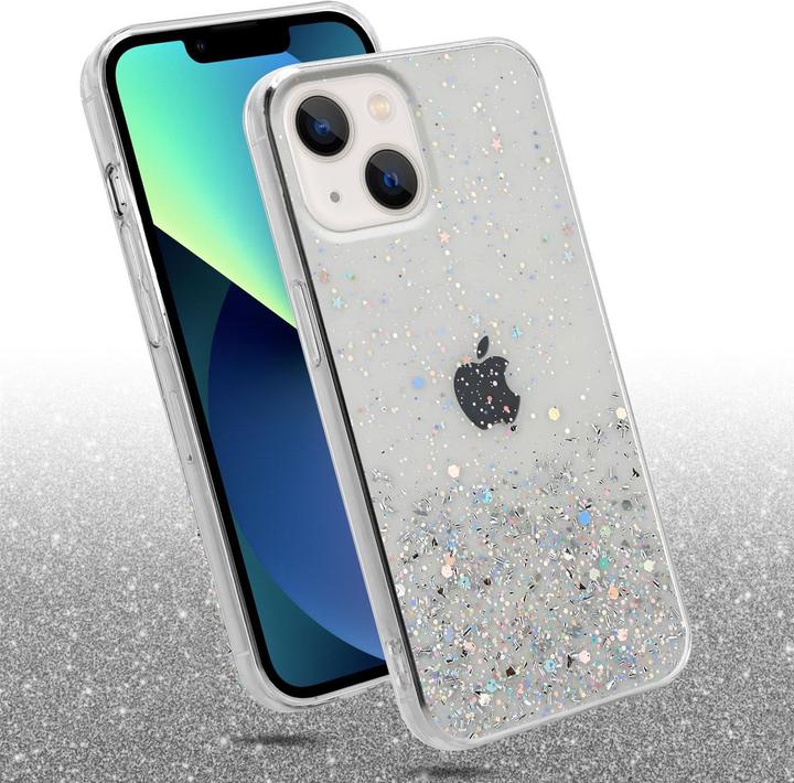 Actual product image Cadorabo TPU cover sparkling glitter (Apple iPhone 13)