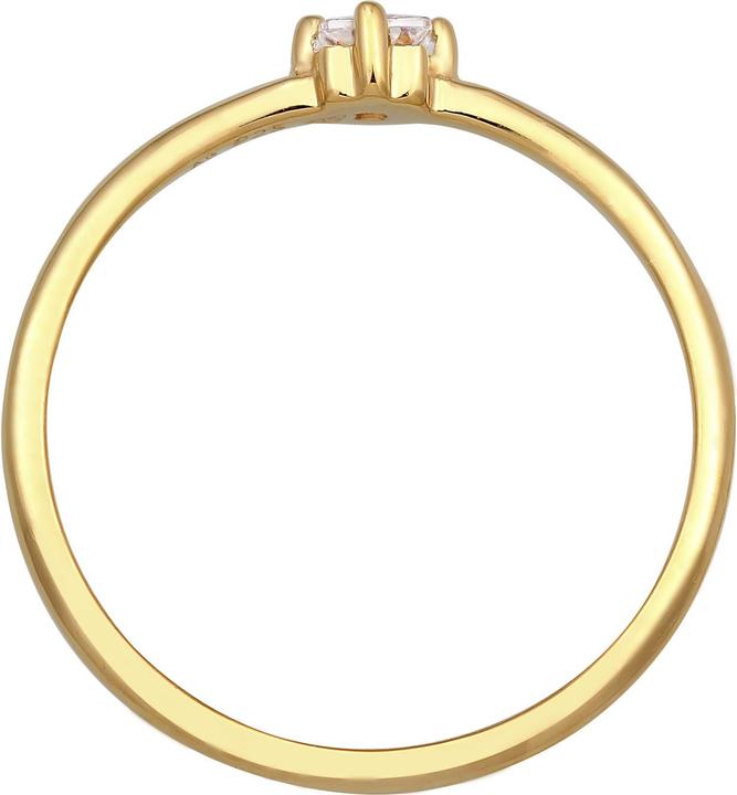 Immagine prodotto Elli Anello di fidanzamento, quadrato (54, 925 Argento)