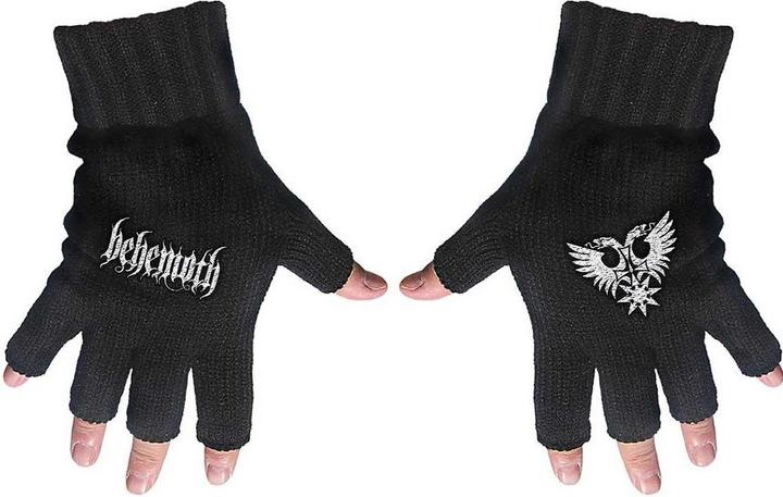 Behemoth Logo Fingerlose Handschuhe (One Size)