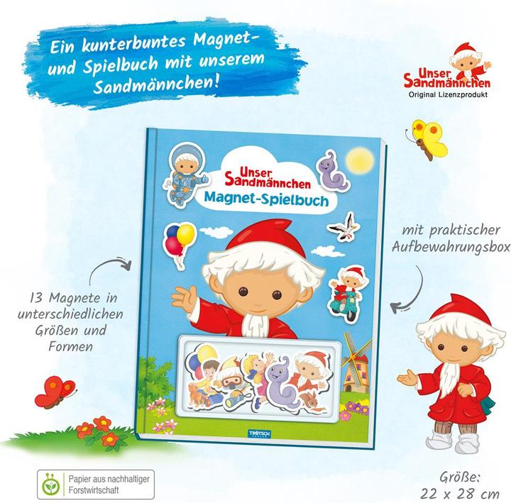 Produktbild Unser Sandmännchen Magnet-Spiel (Deutsch)