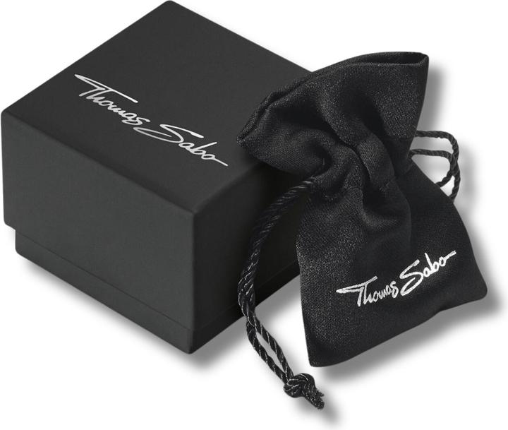 Produktbild Thomas Sabo Halskette mit weissen Steinen Silber (925er Silber, 38 - 42 cm)
