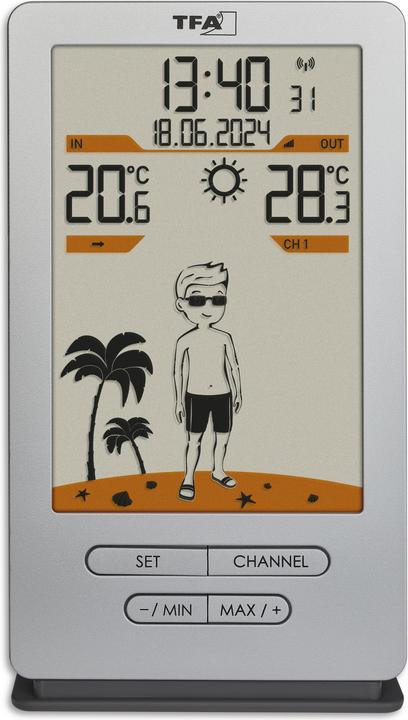Actual product image TFA Outdoor thermometer
