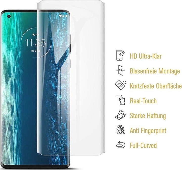 Produktbild Protectorking 4x Panzerfolie Anti-Shock HD Klar (4 Stück, Motorola Moto E Plus)