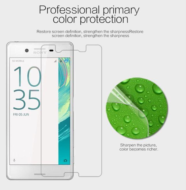 Actual product image Nillkin Super Clear (1 Piece, Sony Xperia X)