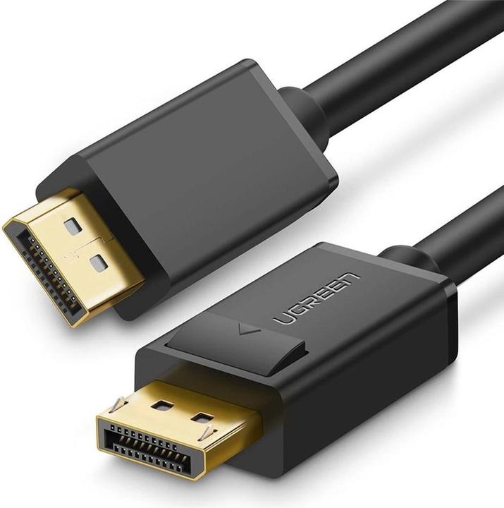 Produktbild Ugreen DisplayPort to DisplayPort Cable DP102, 4K, 3D, 1m (Black) (1 m, DisplayPort)