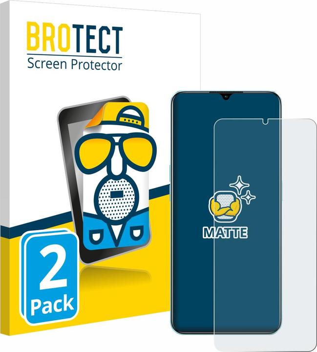Actual product image BROTECT Protector Anti-Glare (2 Piece, Oppo A78 5G)