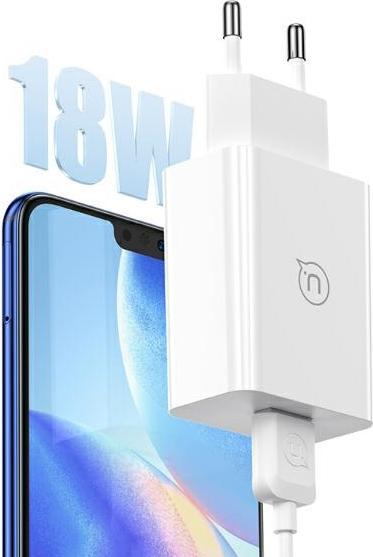 Actual product image Usams Zestaw szybkiego ład. Micro 2a 1m Fast Charging biały/white SC series(CC083) (18 W)