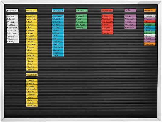 Actual product image Magnetoplan Strip planner (80 x 62 cm)