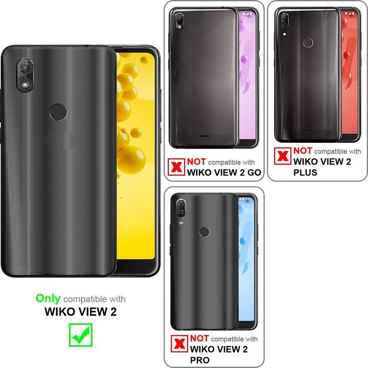 Image du produit Cadorabo Coque pour WIKO VIEW 2 universel avec Clip (Blu View 2, Wiko View 2)