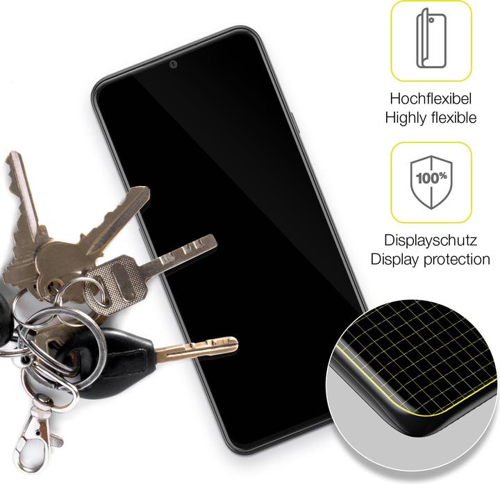 Immagine prodotto Dipos Pellicola Protettiva Full-Cover 3D (2 Pezzo/i, Wiko Y60)